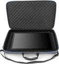 CASEMATIX Graphics Tablets Case Compatible with Wacom Cintiq Pro 22, Huion Kamvas 20 Drawing Pen Display, 22 Plus and More Writing Drawing Tablet Accessories up to 22 Inches, Includes Carry Strap