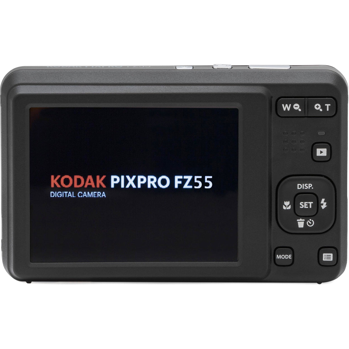 Kodak PIXPRO FZ55 Black 16MP Digital Camera 5X Optical Zoom 28mm Wide Angle 1080P Full HD Video 2.7" LCD Camera + 64GB Card and Reader + Memory Wallet
