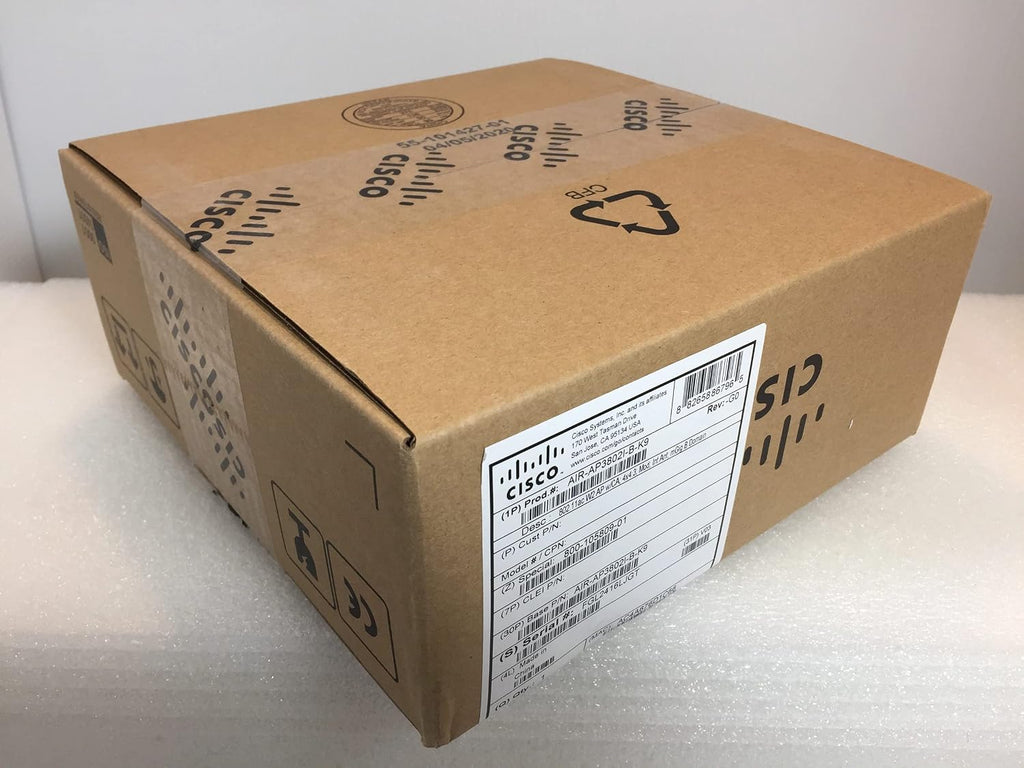 Cisco AIR-AP3802I-B-K9 Aironet Wireless Access Point - 802.11 B/A/G/N/Ac Wave 2