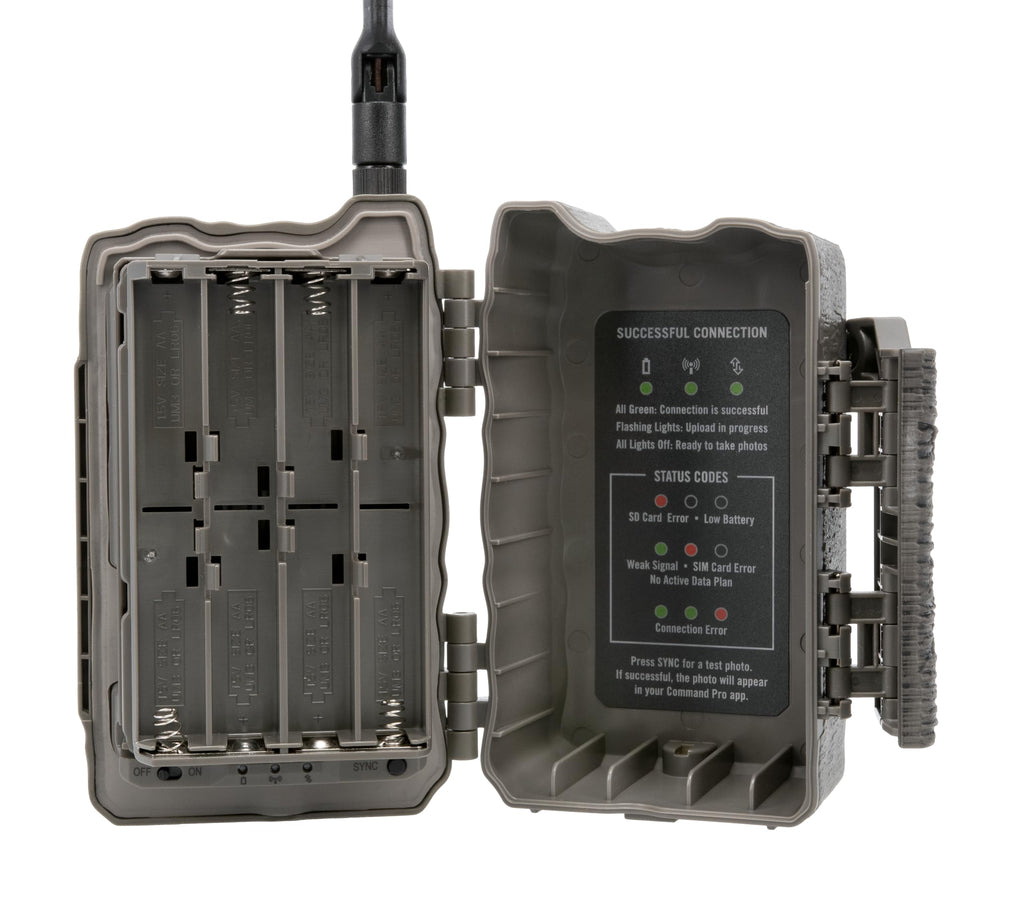 Stealth Cam Deceptor MAX 40MP 1440P QHD No-Glo LED Cellular Trail Camera