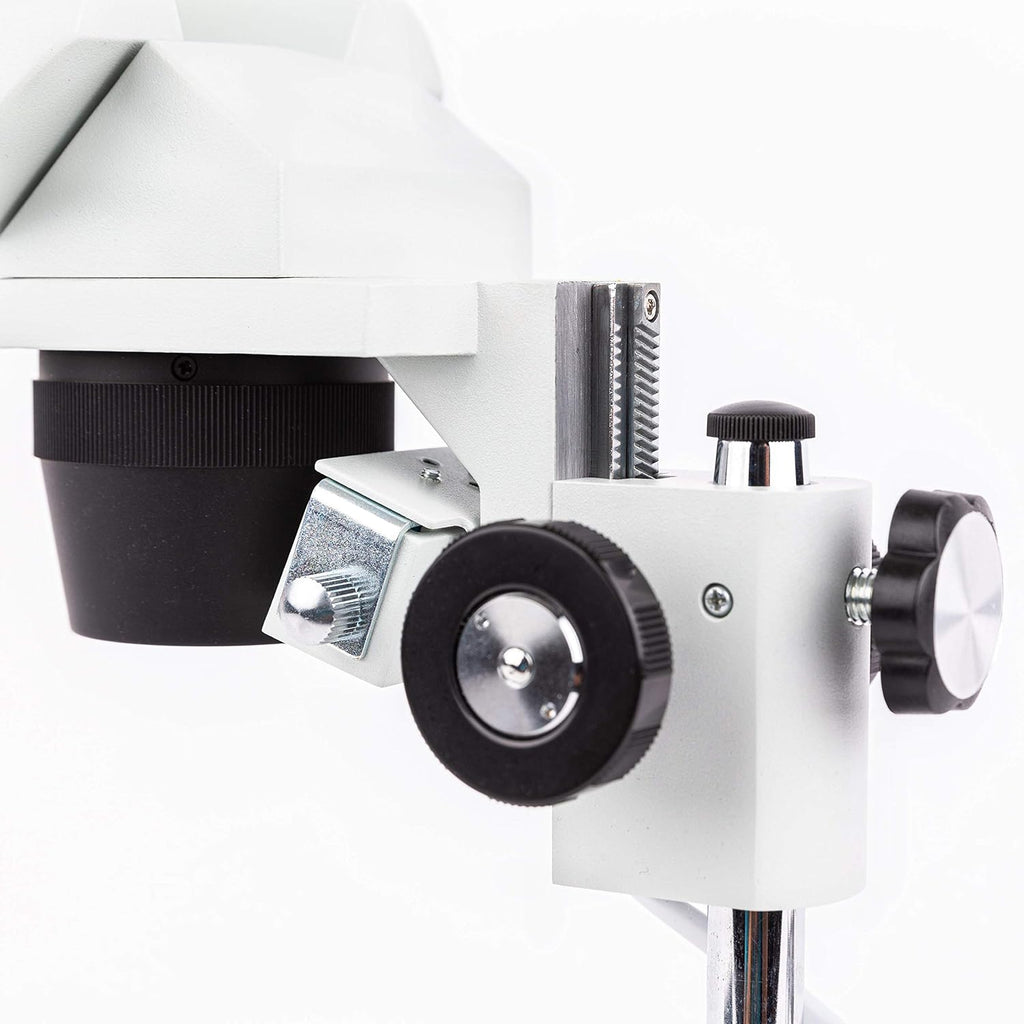 AmScope SE306R-PZ Forward Binocular Stereo Microscope, WF10x and WF20x