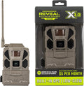 TACTACAM Reveal X 3.0 Cellular Trail Camera, Night Vision, Waterproof