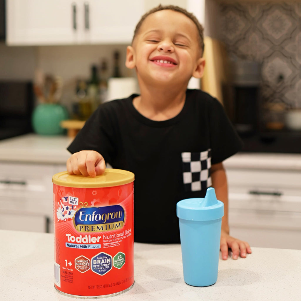 Enfagrow Premium Toddler Milk Nutritional Drink, Natural Milk, 24 Oz, 4 CT