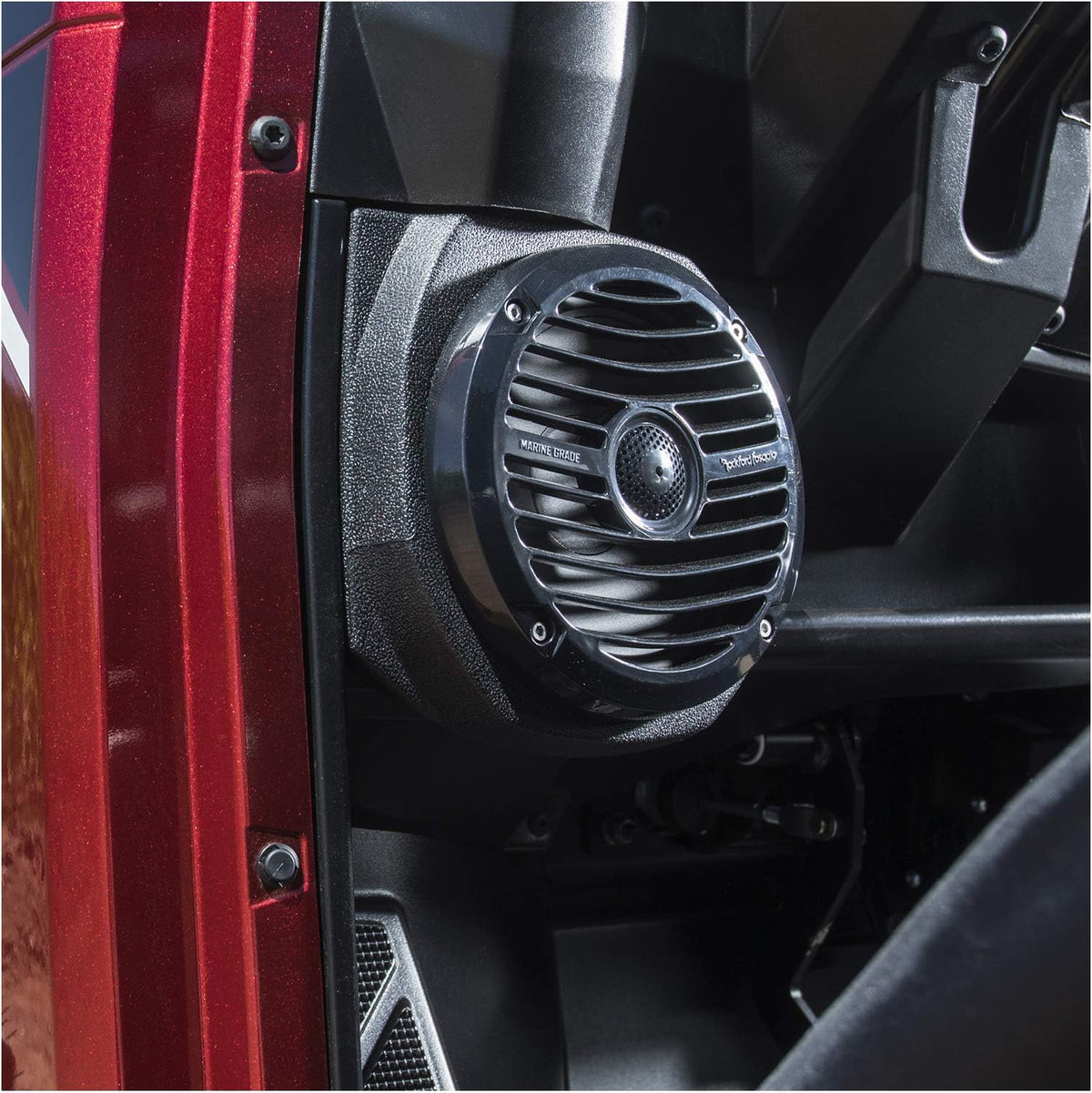 Rockford Fosgate RM1652B Marine 6.5" Full Range Speakers - Black (Pair)