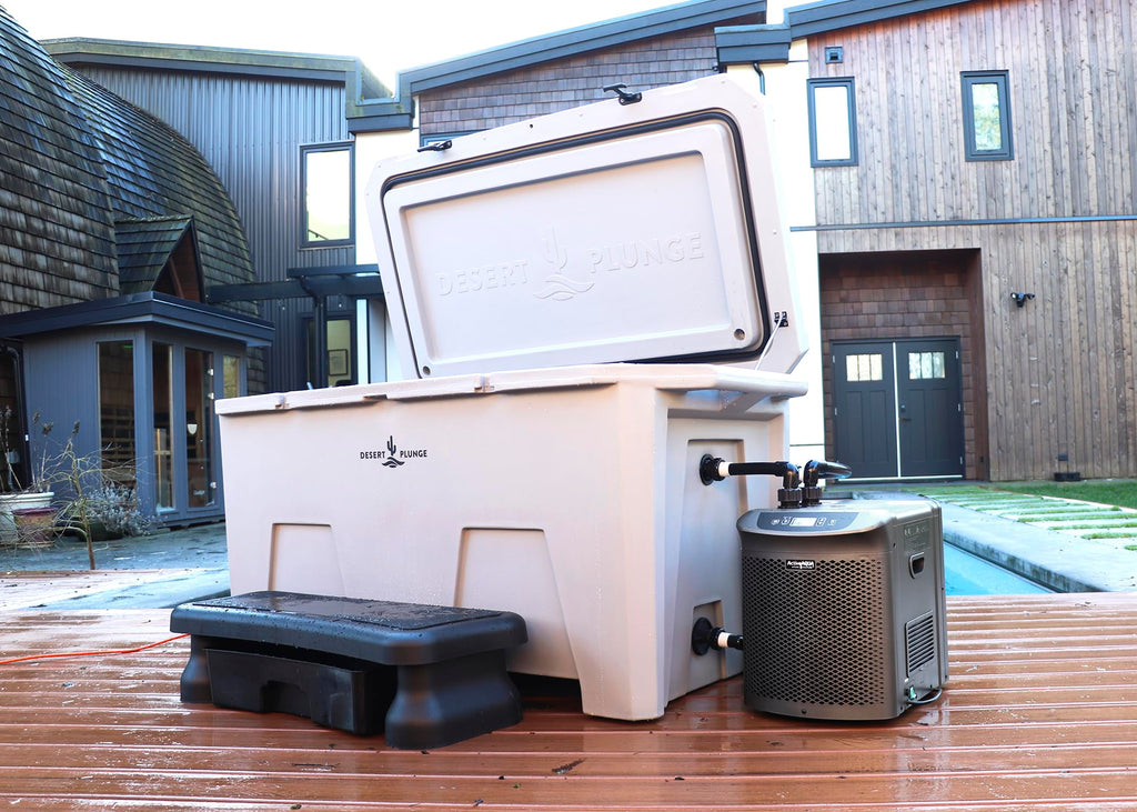 Active Aqua Water Chiller with Boost, 0.5 HP, 90-172 Gal, Cold Plunge