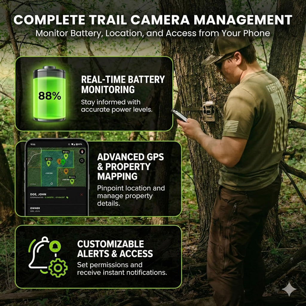 TACTACAM Reveal Pro 3.0 Cellular Trail Camera - Multi-Cellular Network, GPS, 2" LCD, No-Glow IR, Wi-Fi Enabled, HD Photos & 1080p Videos, Fast Trigger with Cleaning Cloth (2PK)