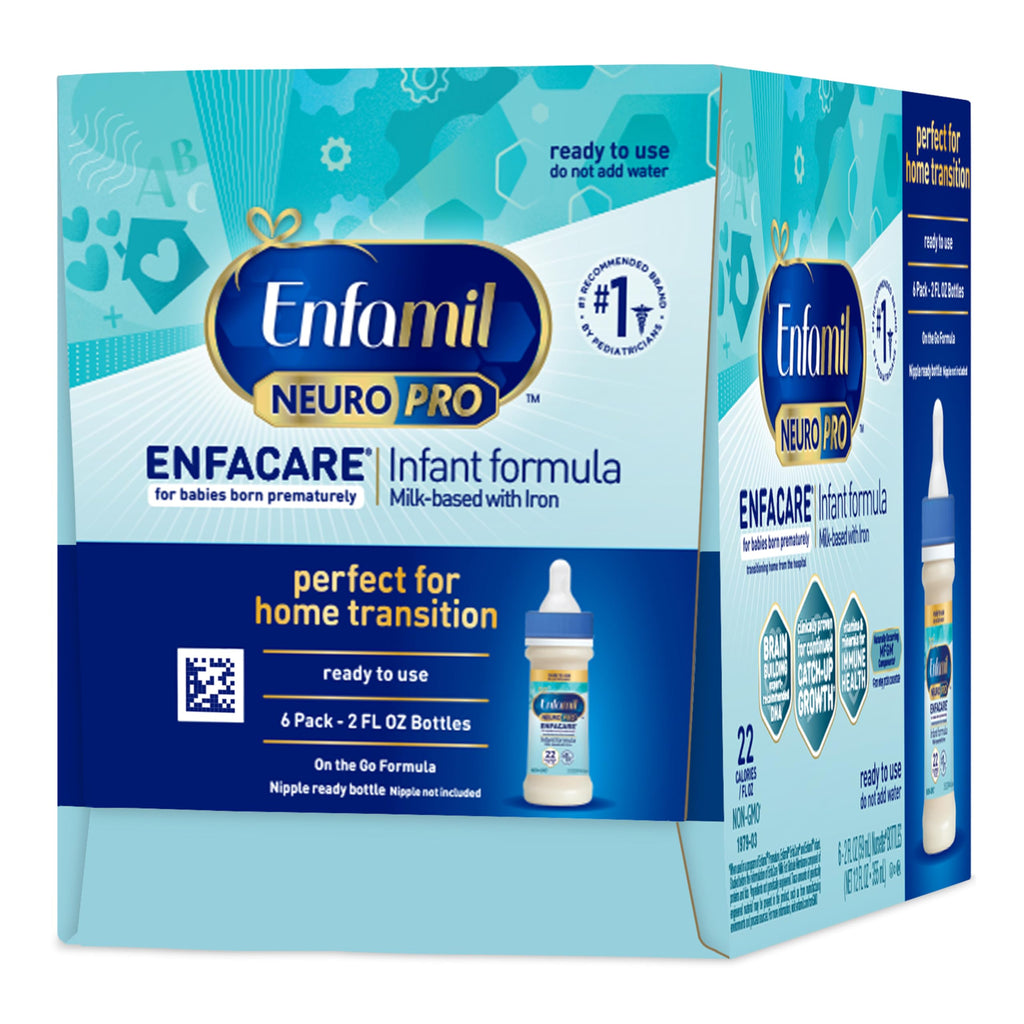 Enfamil NeuroPro EnfaCare Ready-to-Use Premature Baby Formula,2 Fl Oz, 48CT