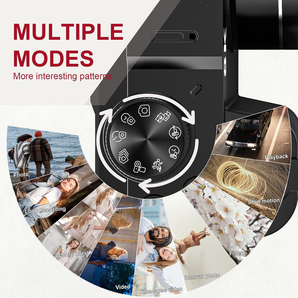 8K Digital Camera WiFi - 88MP Vlogging Cameras for Photography with 3" 180Â° Flip Screen 18X Zoom - UHD Video Camara for YouTube - Autofocus Travel Camera with Lens Hood, Memory Card, Flash