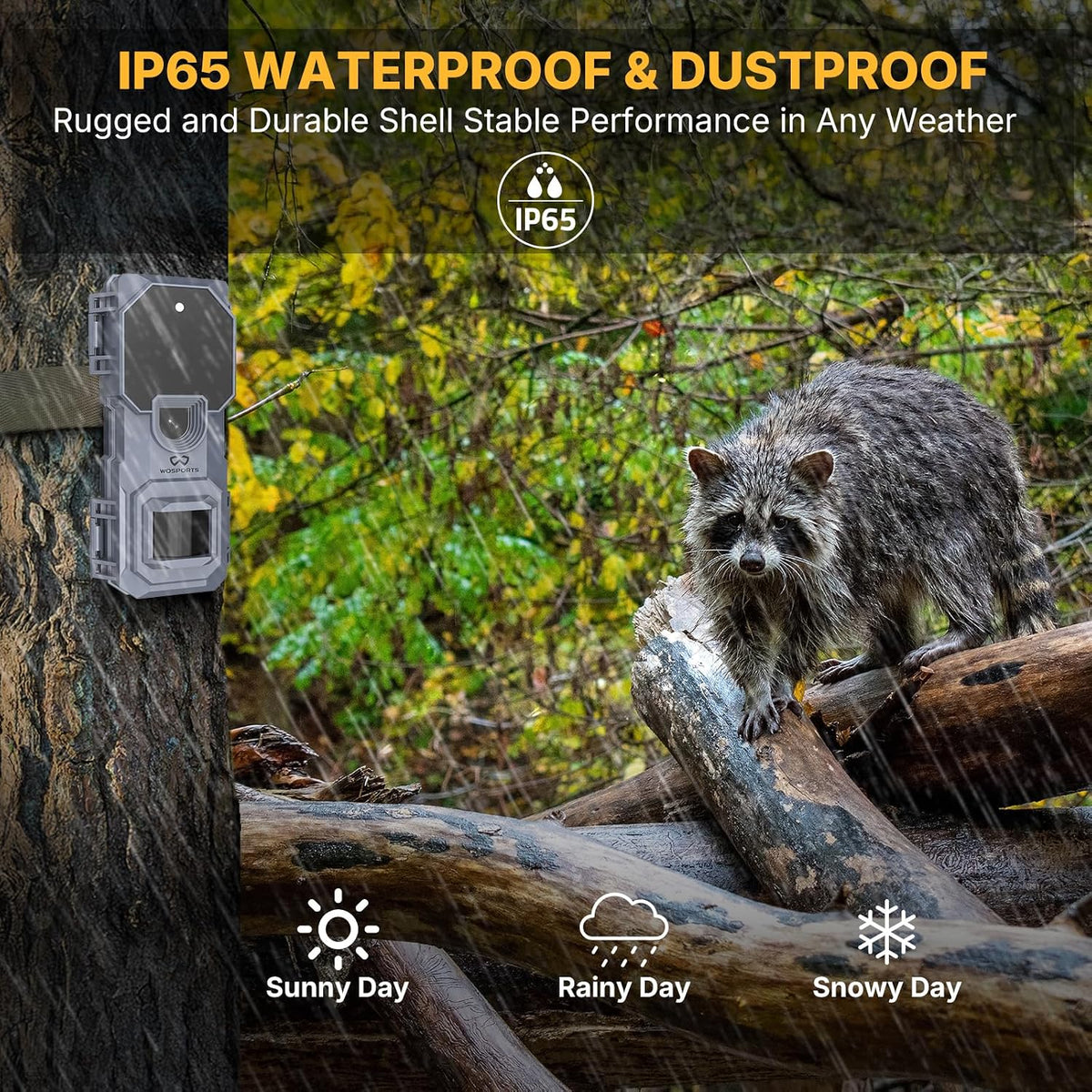 WOSPORTS Mini Trail Camera 4 Pack 32MP 1080P HD Deer Camera with 32GB SD Card Game Cameras with Night Vision Motion Activated Waterproof with Card Reader