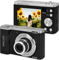 Minolta MNB5Z 56MP 5K Ultra HD 2.8" LCD Screen Digital Camera, Black