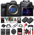 Sony Alpha a7S III Mirrorless Digital Camera (Body Only) (ILCE7SM3/B) + 64GB Memory Card + NP-FZ100 Battery + Corel Photo Software + Case + External Charger + Card Reader + HDMI Cable + More (Renewed)