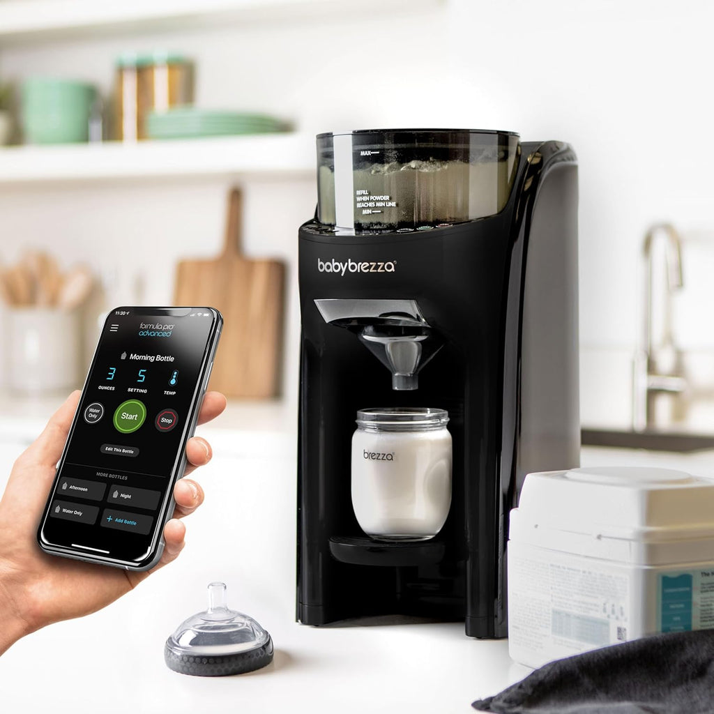 Baby Brezza Formula Pro Advanced WiFi Formula Dispenser + Baby Bottle Maker