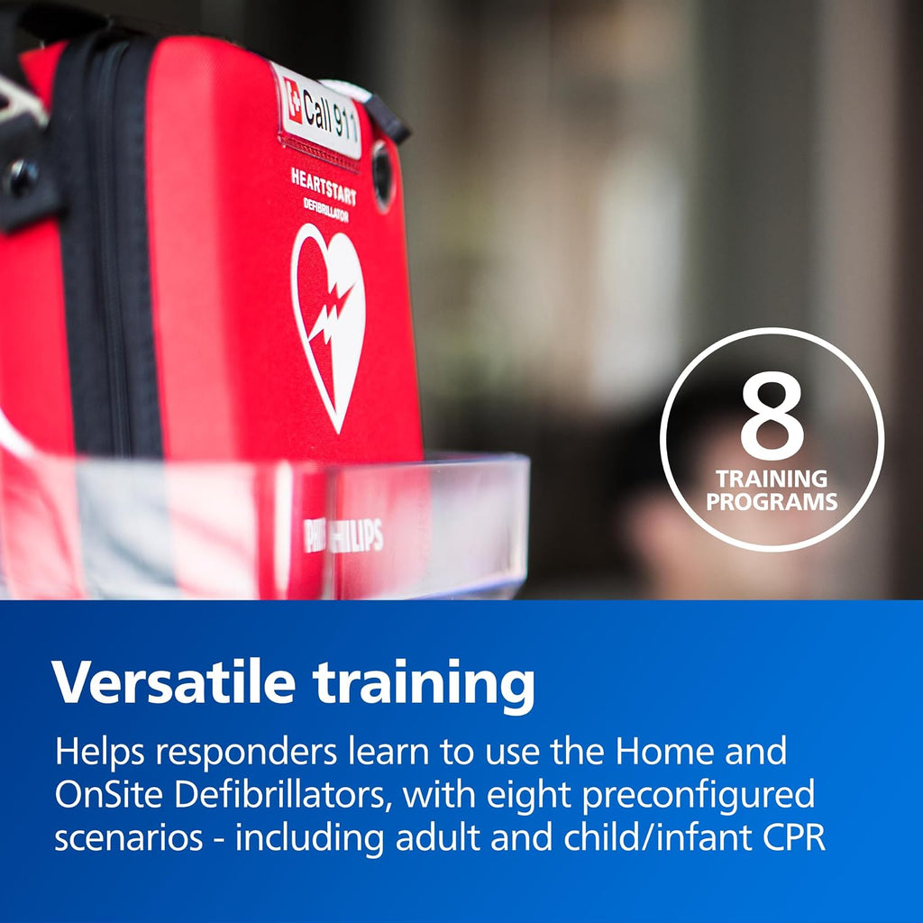 Philips HeartStart AED Trainer withZippered Case, (Training Only), M5085A