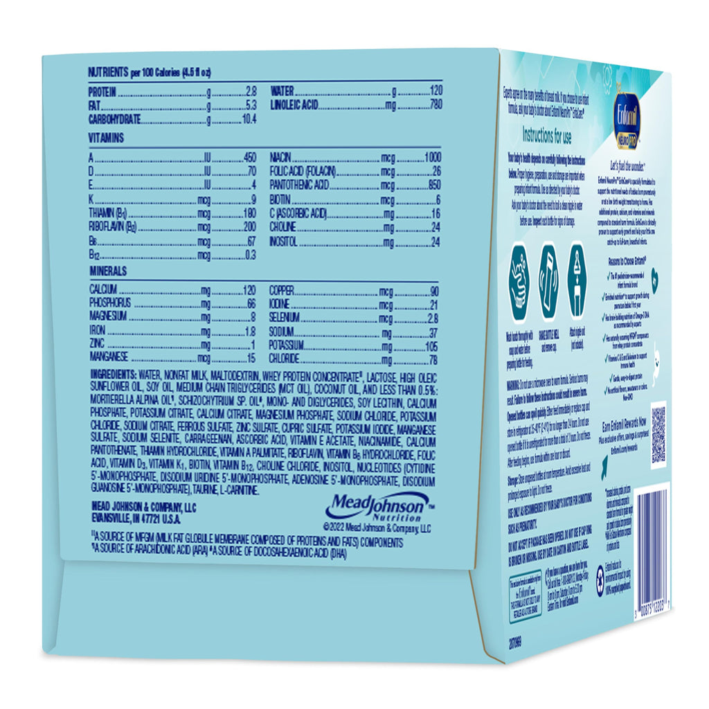 Enfamil NeuroPro EnfaCare Ready-to-Use Premature Baby Formula,2 Fl Oz, 48CT