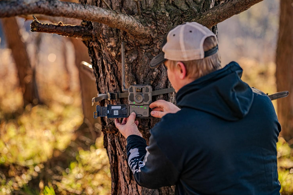 TACTACAM Reveal X Gen 3.0 Cellular Trail Camera - Multi Carrier, HD Photos & Videos, Pre-Installed Antenna, Built-in GPS, Best Battery Life, Low-Glow, Fast Trigger Speed + Cleaning Cloth | 2PK