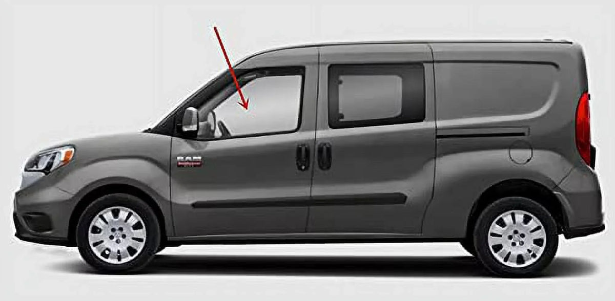 Compatible with City Models Glass Door Promaster Left Window 2015-2022 Front Driver Door Side Ram Van