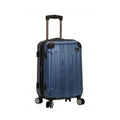 Upright Rockland Luggage Blue Spinner - Sonic ABS
