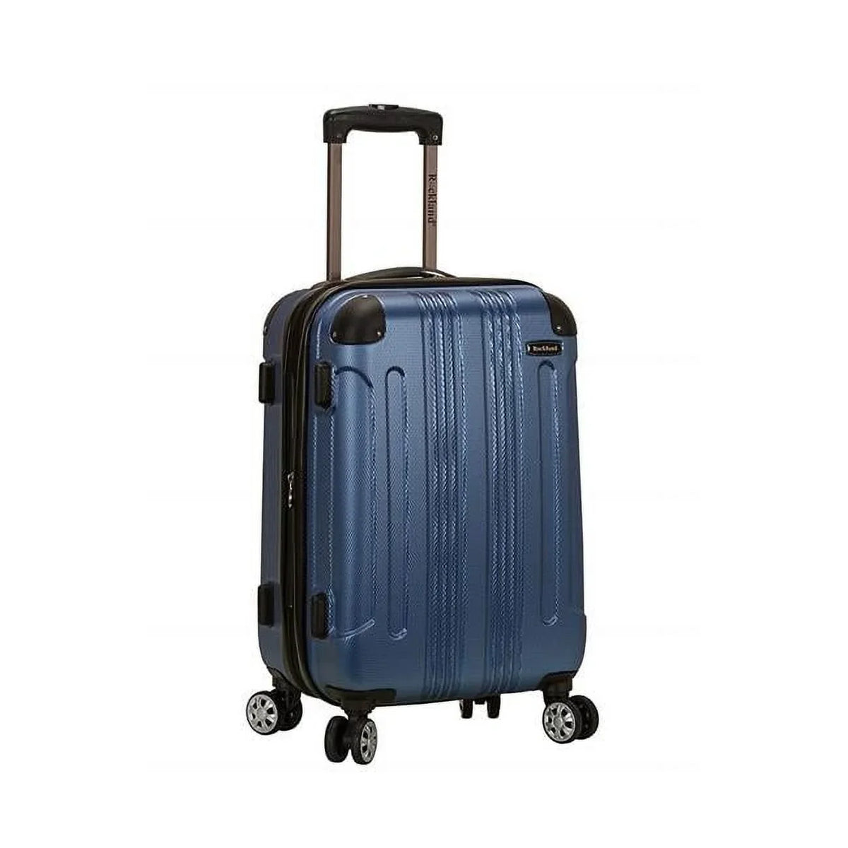 Upright Rockland Luggage Blue Spinner - Sonic ABS