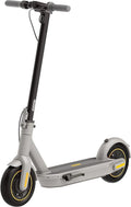 KickScooter - 18.6 10-inch Segway Pre-Owned (Fair) Range Mi GREY Long G30LP 25 Tires Ninebot MAX