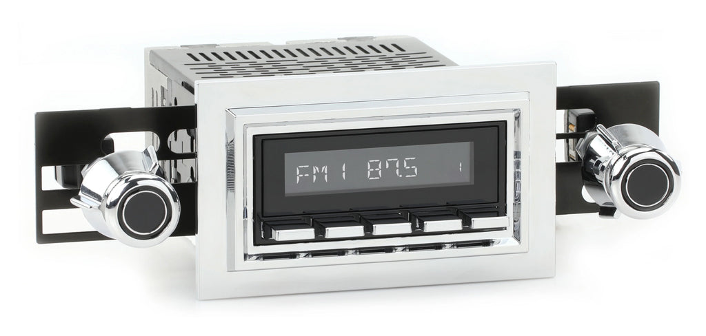 Retroradio Compatible With 1977-85 Mercury Capri Features Include Bluetooth, Aux, Am/Fm Labc-M1-121-55P-75Pmc3