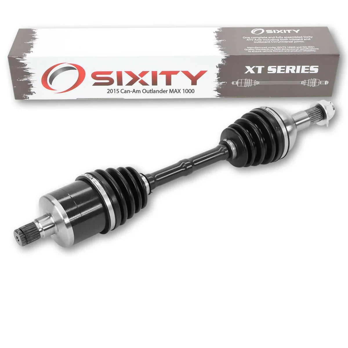 Sixity Xt Rear Left Axle Compatible With Can-Am Outlander Max 1000 2015 - Efi 4X4