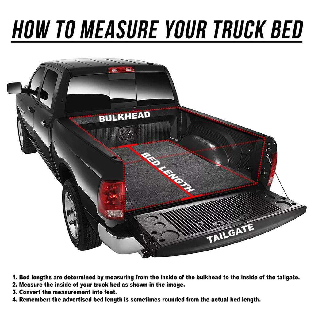 Vinyl 2019 For Truck Black Top Soft Tonneau 5Ft Matte DNA to Bed Cover Roll-up Motoring 2021 Ranger TTC-RU-090 20 Short