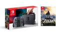 Switch Joy-Con Gray Zelda Console Bundle with Nintendo