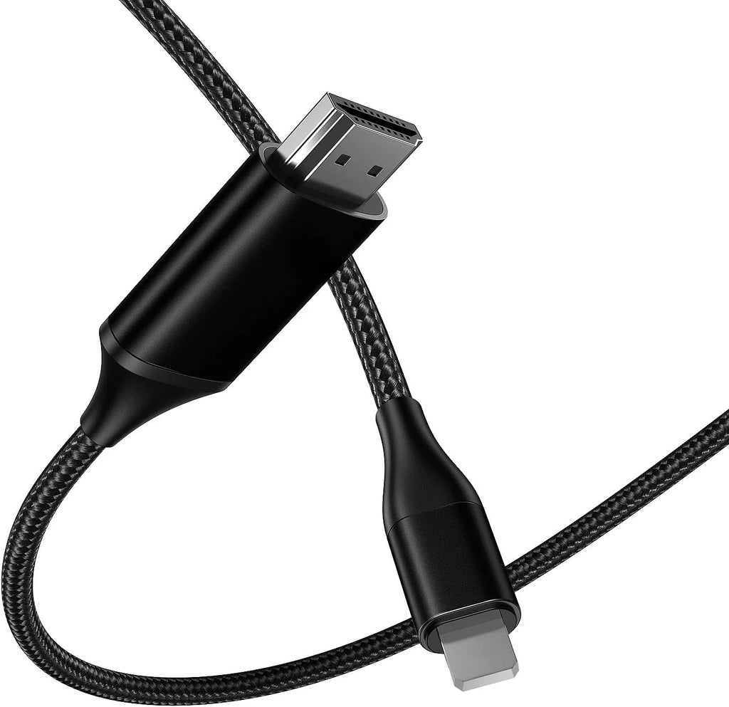 Digital Sync Compatible Video Screen Connector Adapter for HDMI 1080P 2m AV HDMI HDTV Cable iPhone Cable Upgraded
