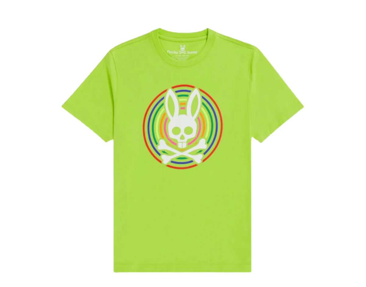 ShirtAcid BunnyPsycho Lime4XLB Men's Andrew Psycho Tall Big Bunny Tee and