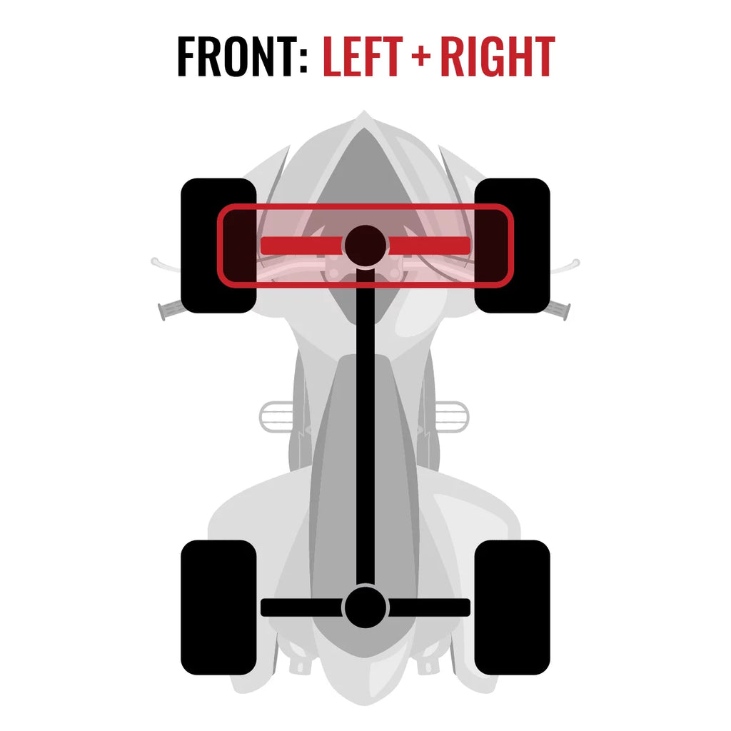 2 Pc Sixity Xt Front Left Right Axle Compatible With Can-Am Maverick 1000 2015 - Max 1000 Xds Dps 4X4