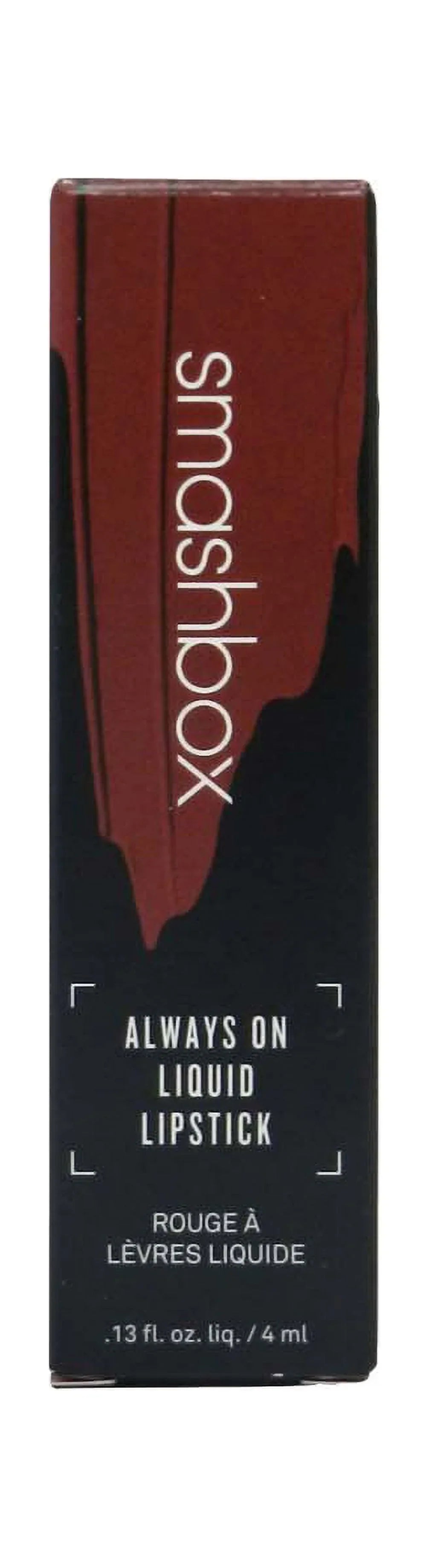 On Smashbox (Terracota Liquid Always Up Matte Boss Rose) Lipstick,