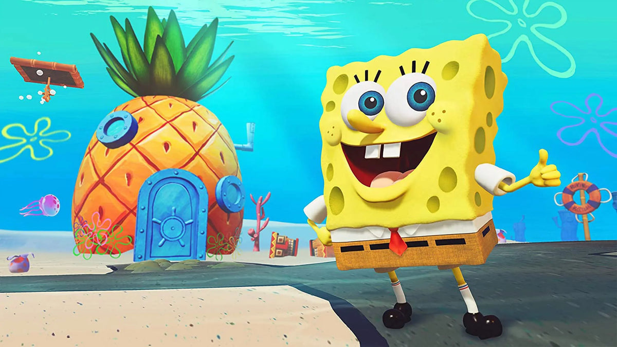 for SquarePants: Switch Battle - Nintendo Bikini THQ Spongebob Rehydrated, Bottom Nordic,