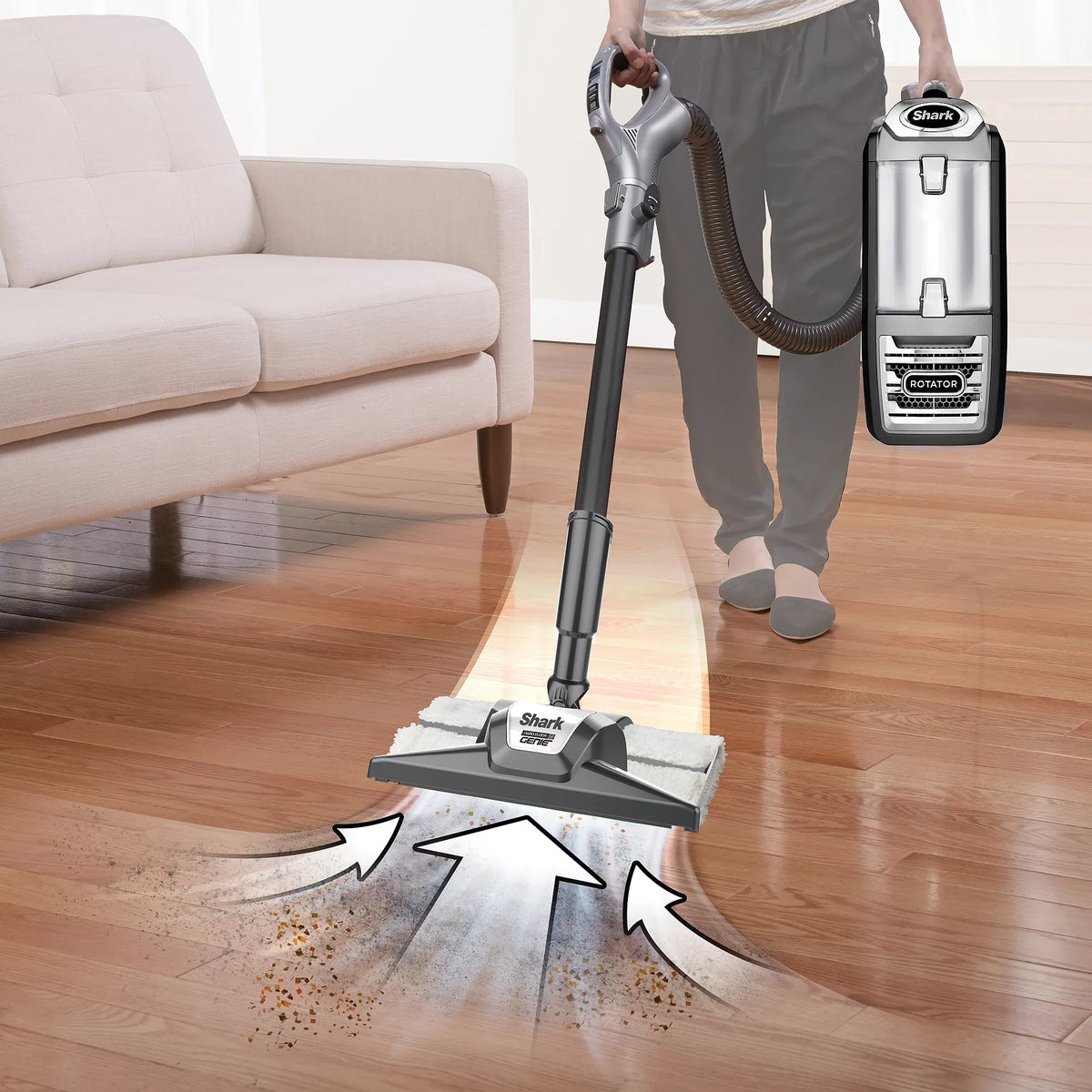 Vacuum Shark Powered Lift-Away Rotator Upright - NV650 Cleaner