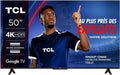 Tcl Bezpośredni Telewizor Led 50V6C 50" 4K Hdr Smart Tv Z Google Tv (Dolby Audio, Motion Clarity, Kompatybilny Z Google Assistant Alexa)(V6B/4K Uhd/50