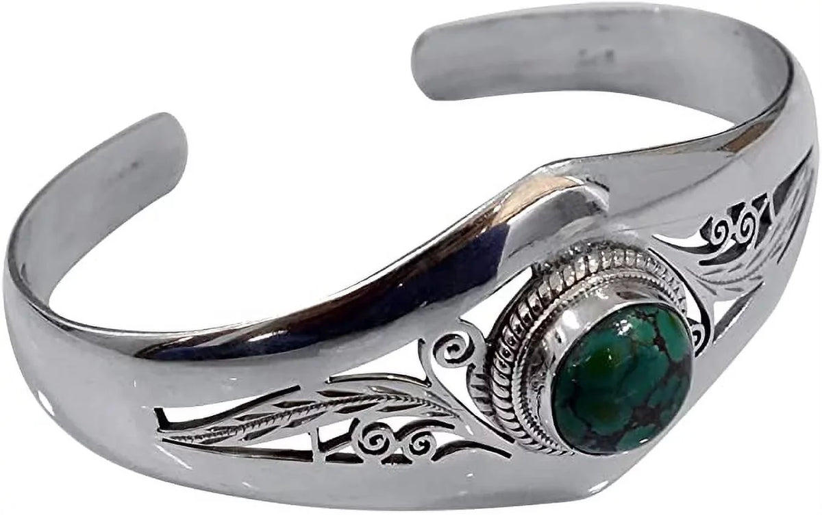 Jewelry 925 Adjustable Women, Gemstone Real Silver Designer Genuine Bracelet Cuff Sterling Men Fashion Bracelet for Turquoise Bracelet, Handmade Gifts, for