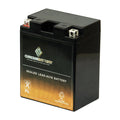 Chrome Battery Ytx14Ah-Bs (14Ah-Bs 12 Volt,12 Ah, 210 Cca) Atv Battery For Kawasaki 360Cc Kvf360 Prairie 2009