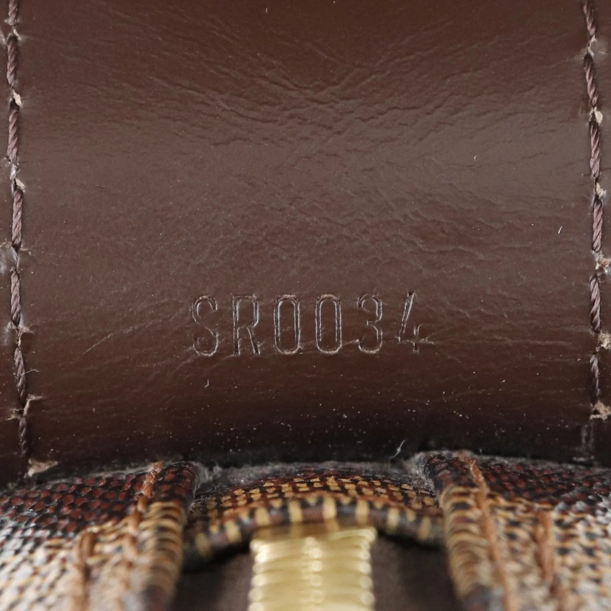 Used Louis Vuitton Louis Vuitton Naviglio N45255 Damier Canvas Brown Sr0034 Unisex Shoulder Bag (Fair)