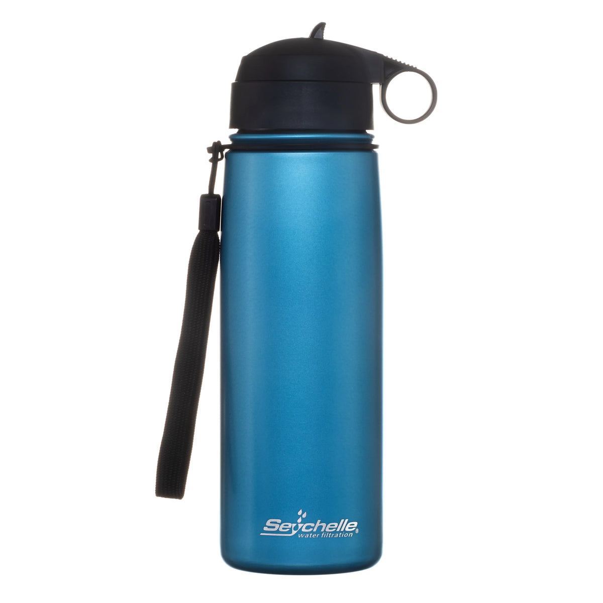 Sealed 26oz liquid Filter - liquid Blue) Seychelle - Double liquid Bottle - Steel Insulated - (Metallic Filter Vacuum Walled Bottle Stainless Alkaline