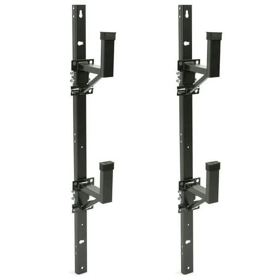 1 Trailer Cargo 2 Adjustable Exterior Trailer Out Rack - or Enclosed Side 2 Mount Wall Universal Ladders Bars Kojem Carry Side for Ladder