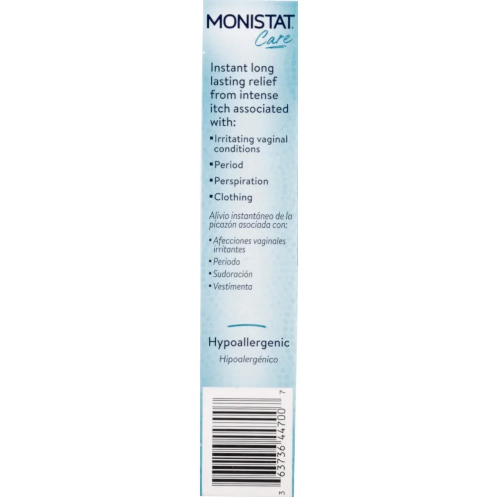 Cream, Maximum Pack Itch Instant Care 5 Monistat Relief Each 1 Strength Ounce