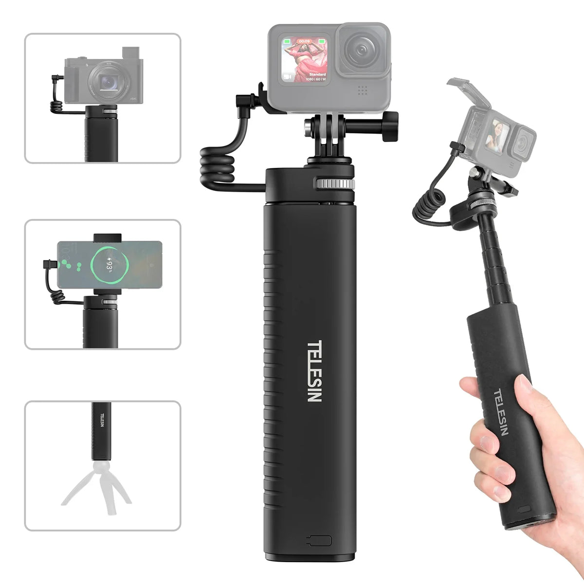 Selfie Stick,Pole With 1/4 With 1/4 Inch Stick Pole With Te-Css-001 Reable Stick Stick Pole 1/4 Inch Screw Stick /Pd3.0 Qisuo Dsfen Laoshe