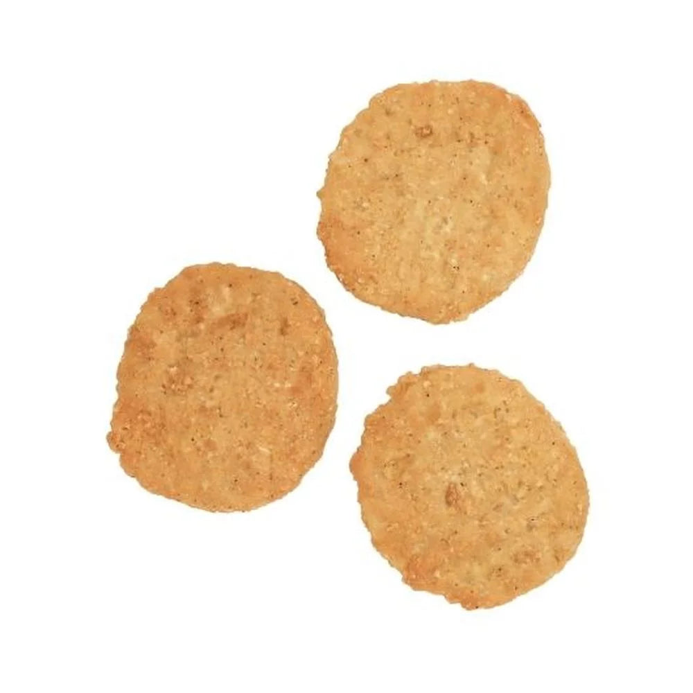 Cooked Homestyle Pound Whole Patty, 5 Grain Fully Gold Breaded Kist -- 6 Chicken per case