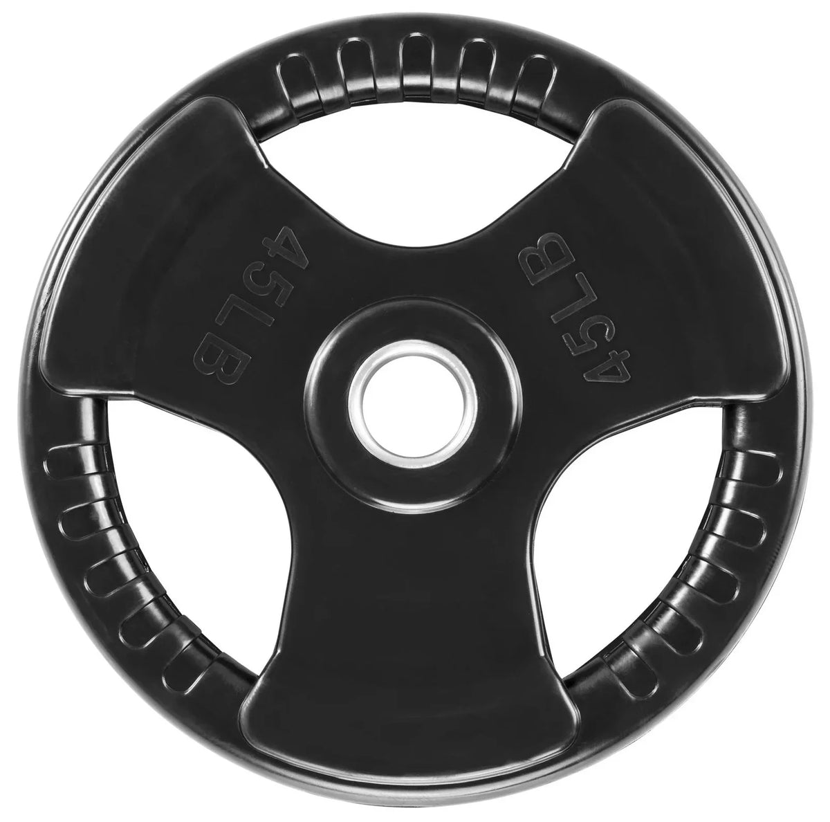 Grip Plate ft Rubber Bar Olympic (New) Set 395 Fitness w/7 Weight French lbs
