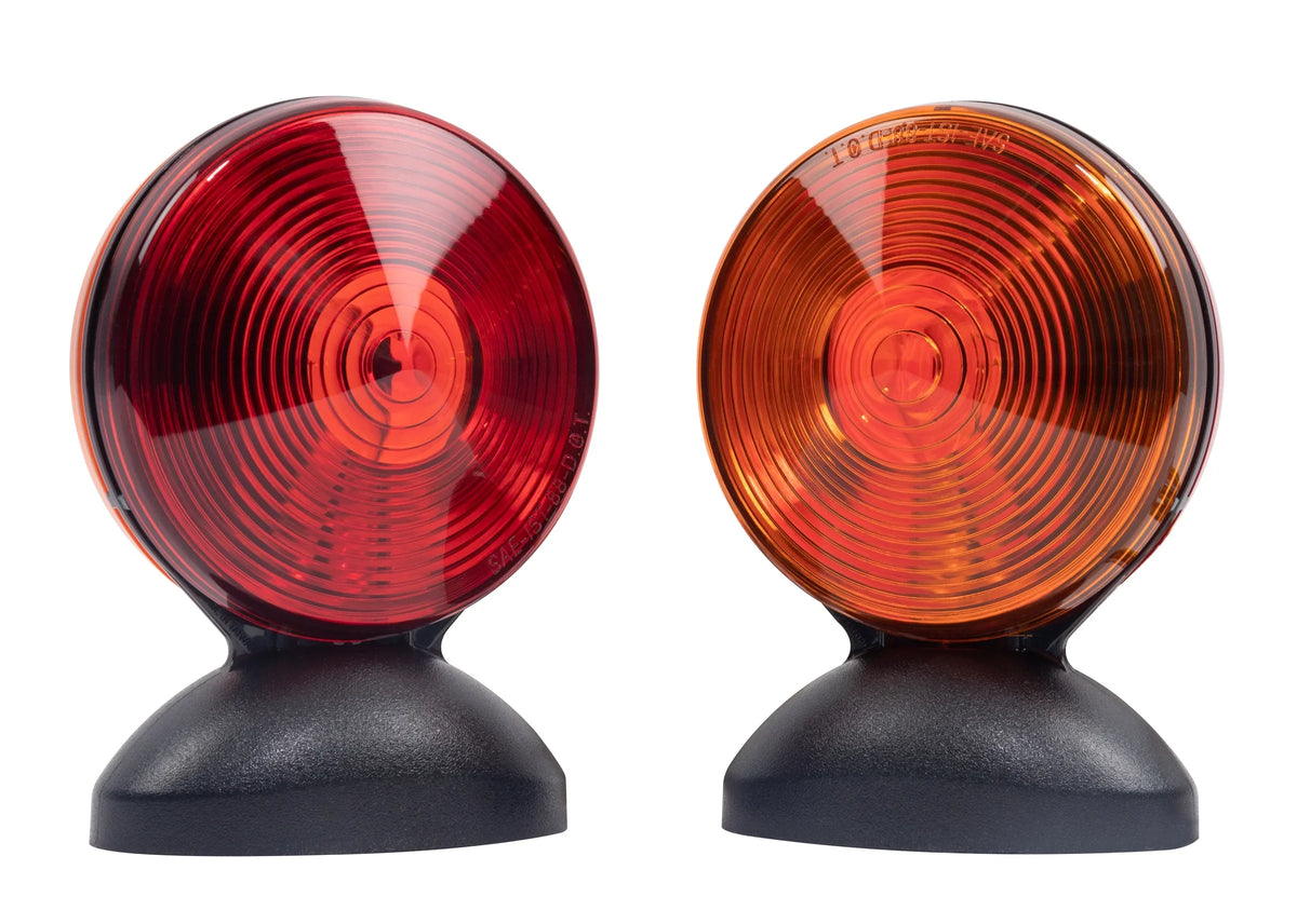 Solutions and Towing Kit, 2 C6300, Magnetic Red Amber Sided Light Hopkins Towing