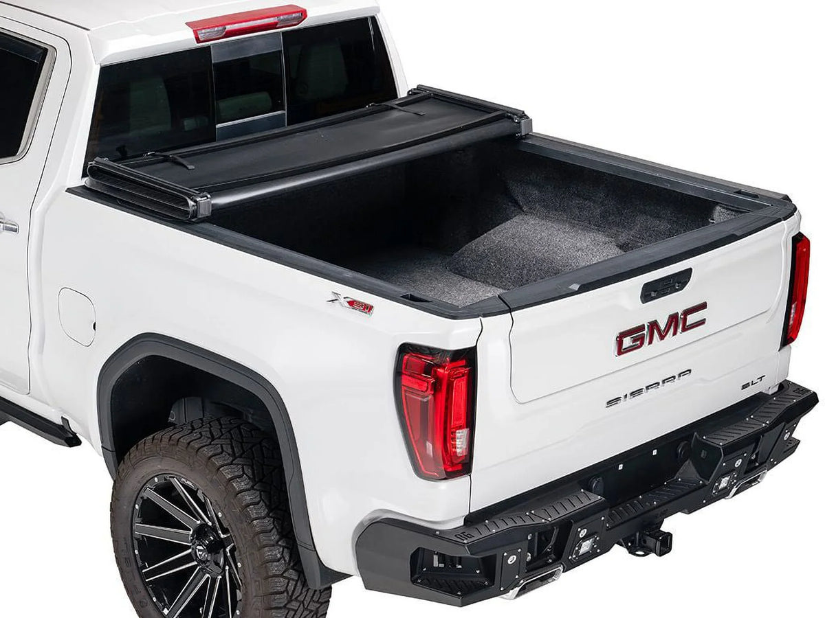59317 by Tonneau ETX | Gator Bed Ranger 5' - Truck Cover | Tri-Fold (61") RealTruck 1" 2019 with 2023 Compatible Soft Bed