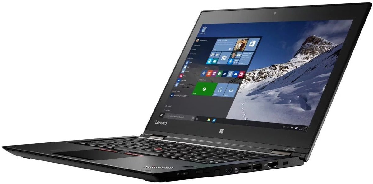 Pre-Loved Lenovo Thinkpad Yoga 260 12.5" Laptop Core I5 2.30Ghz 8Gb 256Gb Ssd W10P Touch(Refurbished - Good)
