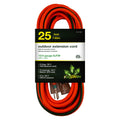 exterior 12/3 Ft Extension 25 Lighted Cord, SJTW (GG-14025) 25’ End, Power GoGreen