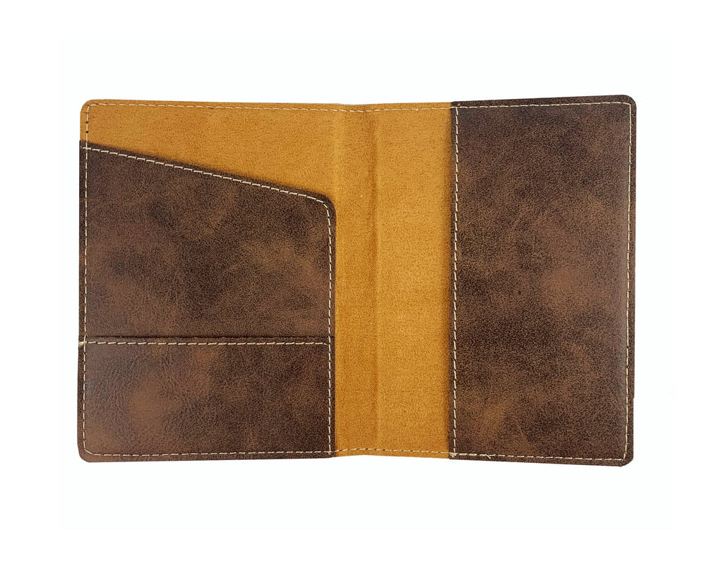 Fitzpartick Irish Coat Of Arms Leather Passport Wallet