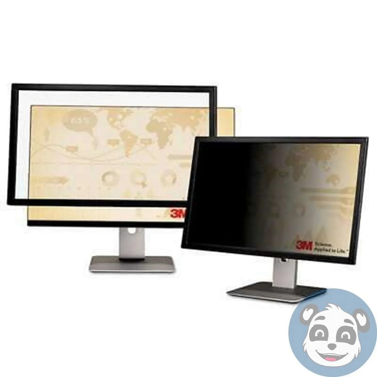 Widescreen Black Monitor Filter, For - Privacy 3M Glossy, PF220W1B 22-in. Matte,