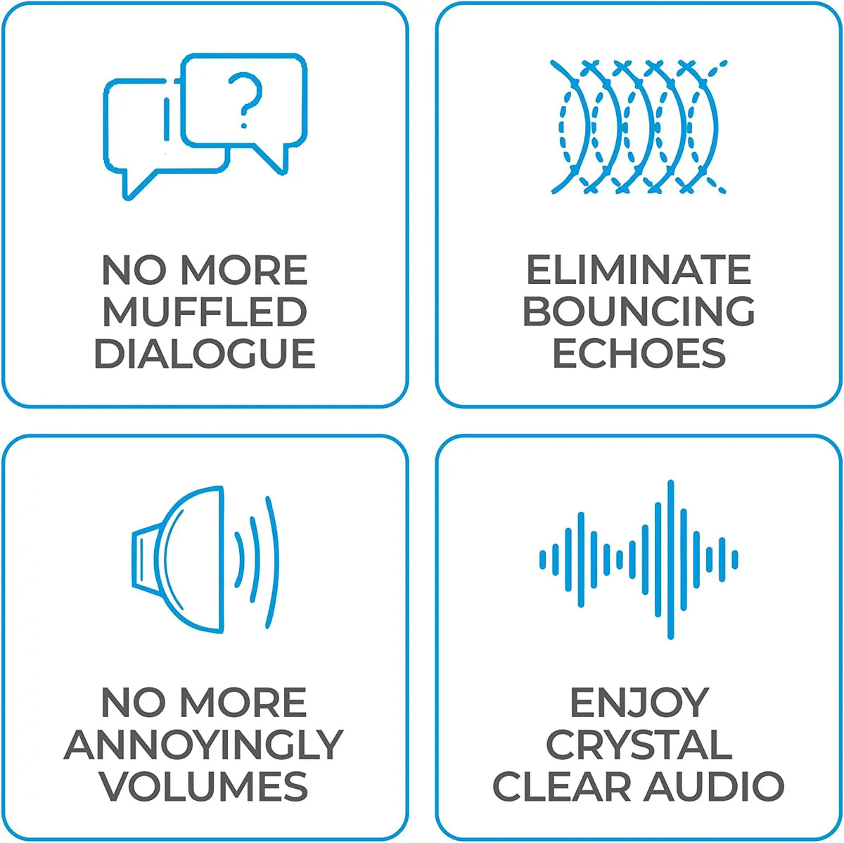 Turboscoops Tv Sound Bar Alternative Redirects Sound Directly Toward You And Not The Floor For Crisp Audio. Great
